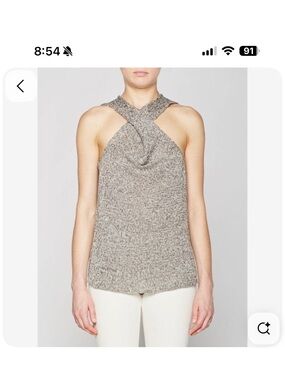 Brochu Walker Linen Knit Sweater Tank Size XS.